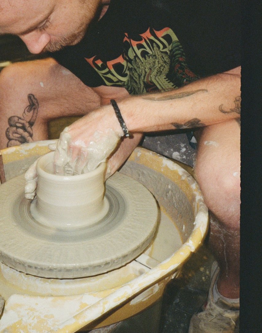 Taylor at the wheel
