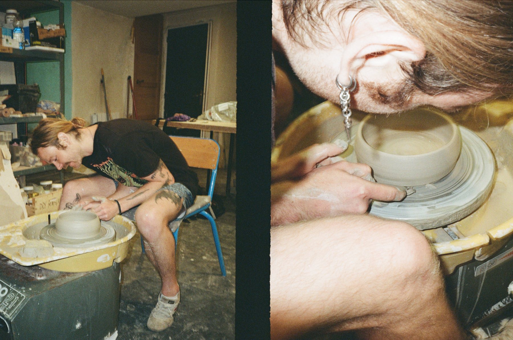 Centering a bowl